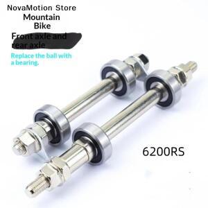 [NM]1/2개입  액슬 허브베어링 포함 산악자전거용 앞/뒤 코어6200RS 자전거 부품 포함[NM]