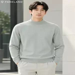 BY 파크랜드 민트 데일리 하프 터틀넥 니트SH