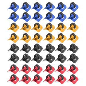10개 자전거 케이블 클립 C형 브레이크 기어 하우징 고정 홀더 포크 호스 가이드 로드/산악 액세서리용