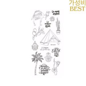 프랑스어 클리어 스탬프/DIY 스크랩북/앨범 장식용 시트 A5002