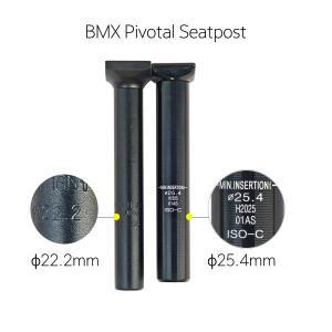 프리스타일 자전거 피보탈 알루미늄 시트포스트 - 22.2mm/25.4mm 직경 각도 조절식 액세서리