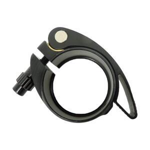접이식 자전거 시트포스트 클램프 직경 43mm 블랙  시트 튜브 클립 사이클링용 로드 액세서리
