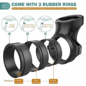B48B-Garmin Varia RTL510 RVR315 백미러 싯포스트 거치대-27.2mm 30.9Mm 31.6mm 바 시트포 쿼터 턴 디자인