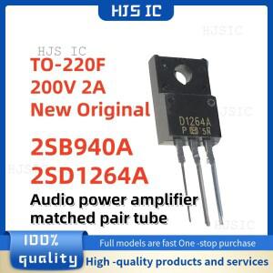 5pairs/10PCS   2SB940A 2SD1264A TO-220F 200V 2A 전력 증폭기 튜브