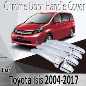 Toyota Isis 2004 ~ 2017 스타일링 스티커 장식 크롬 문 핸들 커버 자동차 액세서리 수리