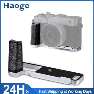 후지필름 X-E5 카메라 바디용 하오게 핸들 핸드그립 L자형 그립 브래킷 HG-FUXE5N-S 실버 아카스위스 표준