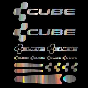 CUBE 세트 자전거 스티커 프레임 보호 데칼