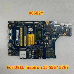 CN-06682Y DELL piron 15 5567 노트북 마더보드 BAL20 LA-D805P I3-6006U 216- 0864032 DDR4