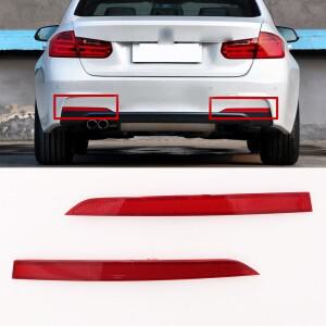 BMW 호환 호환 3 시리즈 F30/F31 M 스포츠 2012-2017 63147847166 BM1184103 리플렉터  용 2개 자동차 후면
