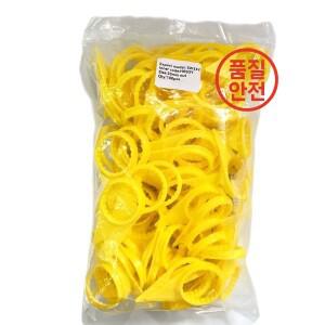 휠너트 표시기 링 타입 노란색 PE 소재 SW33Y 500개 33mm 자동차 액세서리