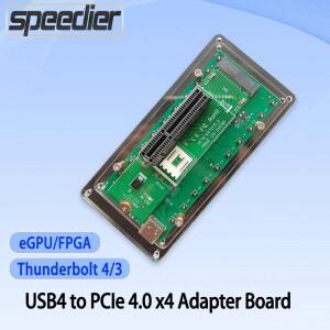 Thunderbolt 4/3 ASM2464PD 40Gbps와 호환되는 USB4 PCIe eGPU/FPGA/컴퓨팅 전원 카드 M.2 PCle/NVMe 사운