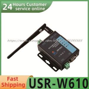 PUSR 시리얼 RS485 RS232-WiFi 변환기 산업용 무선 클라이언트 Modbus 게이트웨이 MQTT 프로토콜 USR-W610
