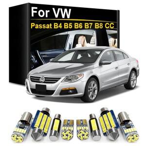 폭스바겐 VW 파사트 B4 B5 B6 B7 B8 CC 바리안트 1998-2006 2007 2008-2016 2020용 실내 LED 독서등 키트