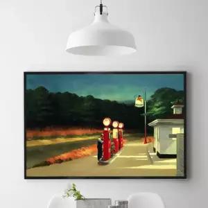 [마이큐레이터] 호퍼 그림 풍경화 캔버스 액자 작품구입