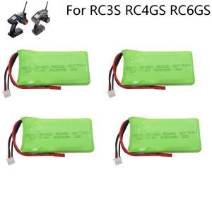 Radiolink RC3S RC4GS 용 리튬 폴리머 배터리 7.4 V 3000 mAh 2S Lipo mah 액세서리