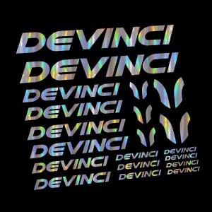 Devinci 자전거 프레임 그래픽 데칼 스티커 키트 교체 라벨 산악 사이클링