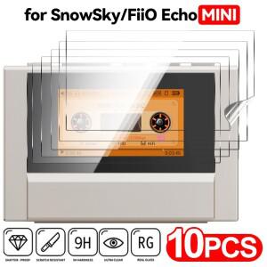 SnowSky/FiiO Echo MINI MP3 플레이어 음악 소프트 스크린 프로텍터 PET 커버 필름 긁힘 방지 보호