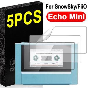 SnowSky/FiiO Echo MINI MP3 플레이어 화면 보호기 Snowsky Mini용  클리어 스크래치 방지 버블 프리 소프