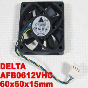 1pc 델타 AFB0612VHC 60x60x15mm 6015 12V 0.36A DC CPU 냉각 팬 4핀 커넥터