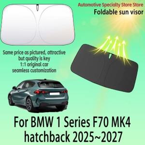 BMW 호환 호환 1 시리즈 해치백 F70 2025~2027용 전면 윈드쉴드 차양막 프라이버시 커튼 커튼 자동차 열 차