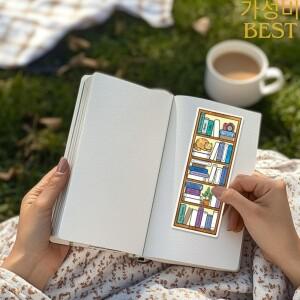 책장 클리어 스탬프 독서 기록 투명 강아지 실리콘 물개 DIY Scrapbooking 사진 앨범