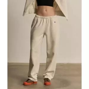 CHAMPION C로고 스트레이트 스웨트 팬츠 Cream 526928
