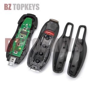 포르쉐 파나메라 마칸 카이맨 911 스파이더 카이엔 차량용 스마트 키 DIY 키 3버튼 리모컨 키리스 엔트리 3
