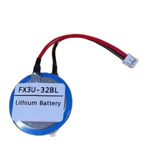 4개/세트 FX3U-32BL CR2450 3V GT11-50BAT 터치 스크린 리튬 배터리 팩