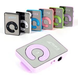 C키 휴대용 하이파이 미니 소형 클립 USB MP3 플레이어 워크맨 음악 지원 마이크로 TF 카드 최대 16GB 확장