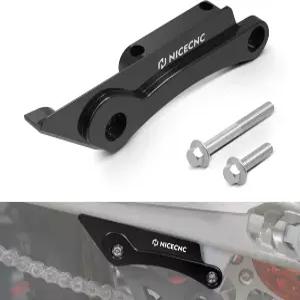 NICECNC 오토바이 리어 스윙암 가드 CNC 알루미늄 블랙 KTM 690 엔듀로 R/SMC R 2010-2022·허스크바나 701