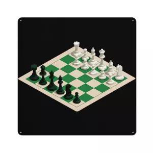 빈티지 철제 체스1 보드 표지판 30x20cm