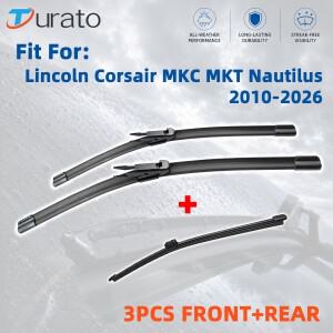 3pcs 린컨 코르세어 MKC MKT 노틸러스 2010-2026 액세서리 용  및 내구성이 뛰어난 자동차 전면 후면 앞 유