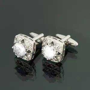 찰스톤 커프스버튼 셔츠 cufflinks 정장 슈트 화이트