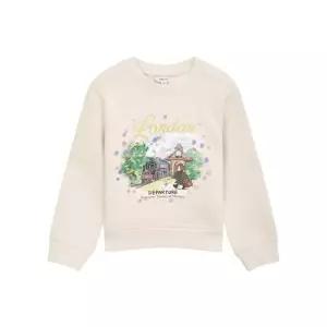 헤지스키즈 HAZZYS KIDS [26FW] [] 해리 맨투맨 아이보리 HBTS6FK09IV