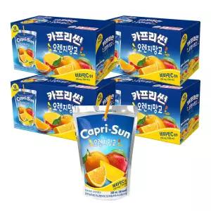 농심 카프리썬 오렌지망고 200ml X 40팩