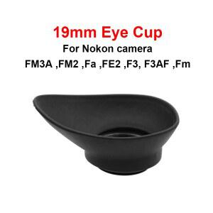 니콘 호환 카메라용 고무 아이 컵 FM3A FM2 FA FE2 F3 F3AF FM 카메라 19mm