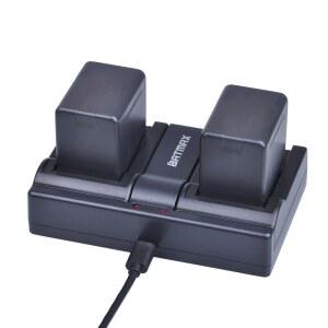 VW VBT380 VBT380 VW VBT190 배터리 USB 듀얼 충전기 HC V720 HC V727 HC V730 HC V750 HC V760 HC V770 3900mAh