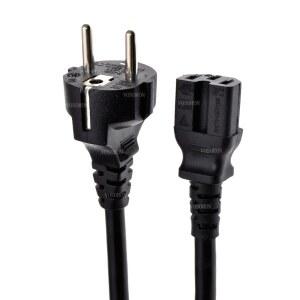 Euro Schuko to C15 전원 코드 EU Schuko CEE7 7 to IEC320 C15 암 전원 익스텐션 케이블 코드 10A 16A 250V