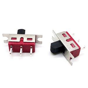 2PCS Salecom TS 13 슬라이드 스위치 3핀 2 위치 ON ON 3A 250VAC 6A 125VAC SPDT 토글 스위치 SH