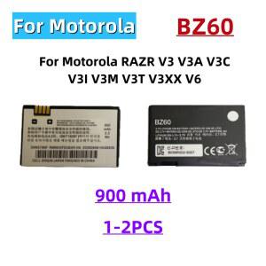 모토로라 RAZR V3 V3A V3C V3I V3M V3T V3XX V6 배터리 bz60 배터리용 새 BZ60 900mAh 배터리