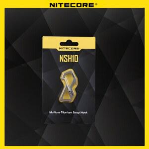 NITECORE NSH10 후크 병따 다용 티타늄 스냅 부식 방지 초경량 구 탄성 스프링 게이트