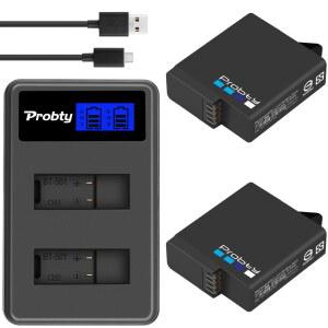 1680mAh 배터리 GoPro Hero5 Hero6 Hero7 블랙 배터리 GoPro Hero 5 6 7 Hero5 AHDBT 501 배터리용