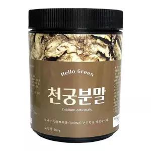 [OFL8464O]헬로우그린 국내산 천궁 분말 가루 통