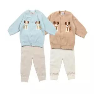 압소바 누카 니트가디건 상하 AB2672SE11-G 140970