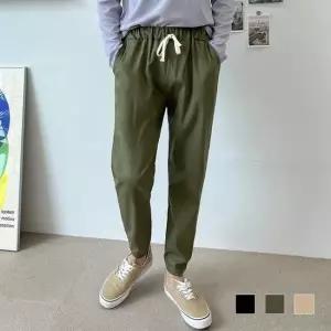 신상 하이웨스트 면 남성 스키니팬츠 슬림 면바지 여자청바