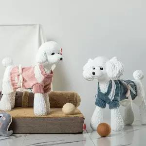 분리형 강아지 마네킹 촬영 피팅 여자 애완견 산책 개집 반려견모형 진열 소형견 샵