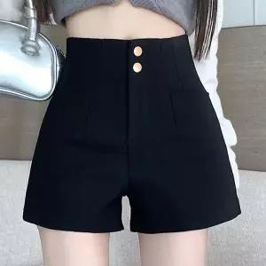 [하프클럽/]데일리 여자 데일리 오피스룩 하이웨스트 숏팬츠 포인트