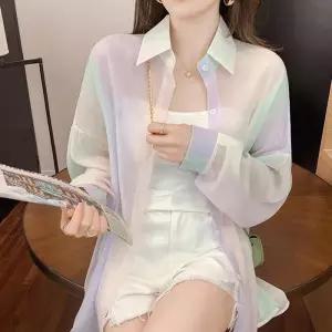 [S52P3ROR3]라이트 파스텔 셔츠 가디건