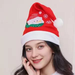 산타와친구들 눈사람 크리스마스모자 이벤트 산타모자