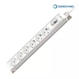 애니탭 고용량 멀티탭 누전차단(20A) 6구 5m 화이트/차단/스마트/콘센트/대용량/어답터/멀티/플러그/에어컨